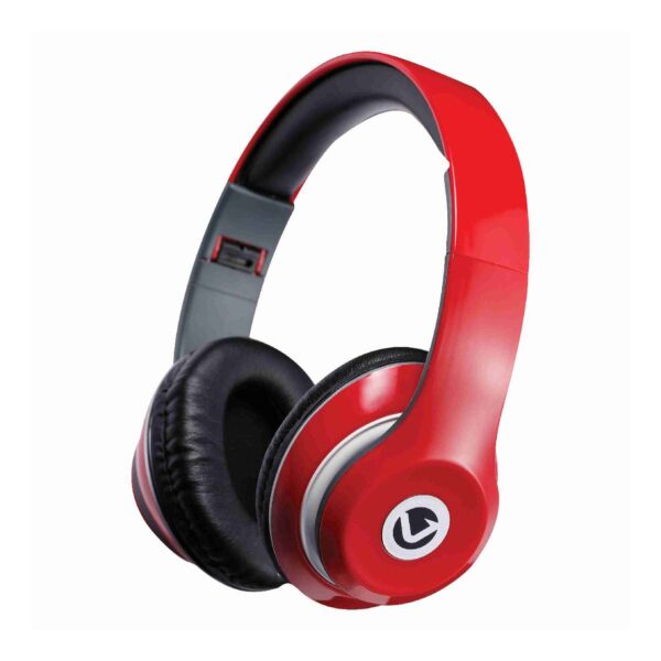 AURICULARES FALCON SERIES CON MICROFONO  ROJO